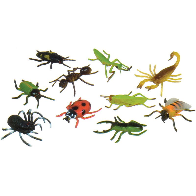 Insects, 5", Set of 10