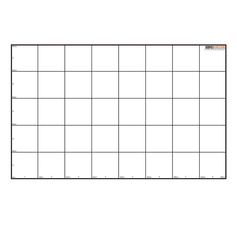 Wonder League Robotics Competition Grid Mat, 150cm x 240cm with 30cm Grid