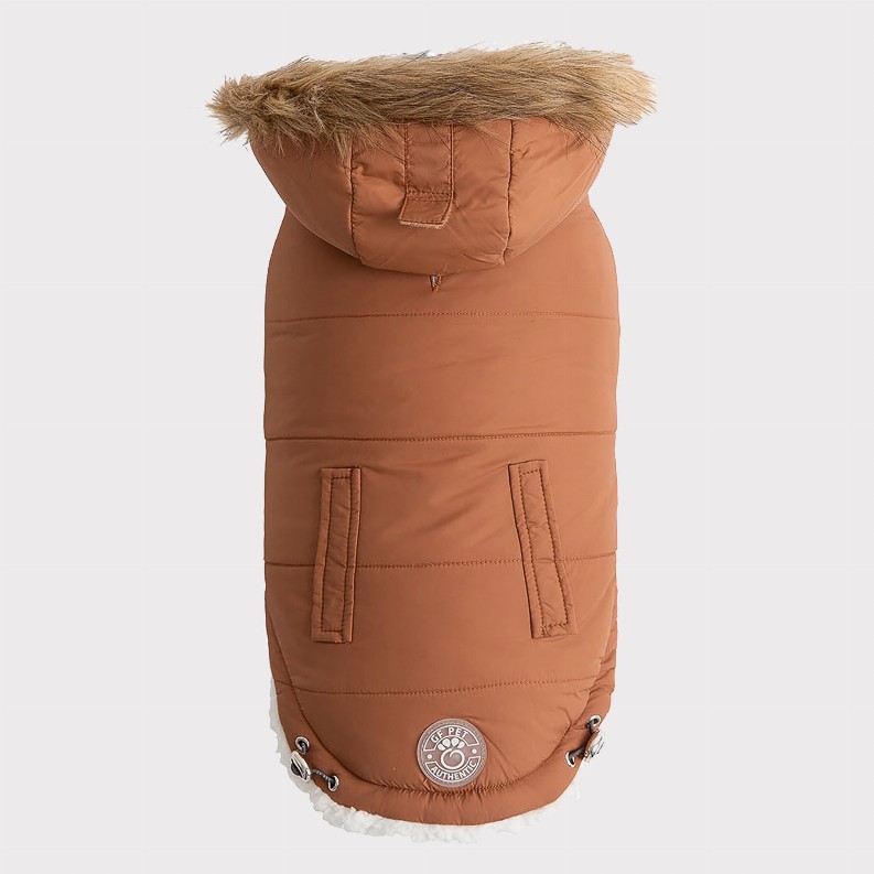 GF Pet ElastoFit Urban Dog Parka XS Caramel