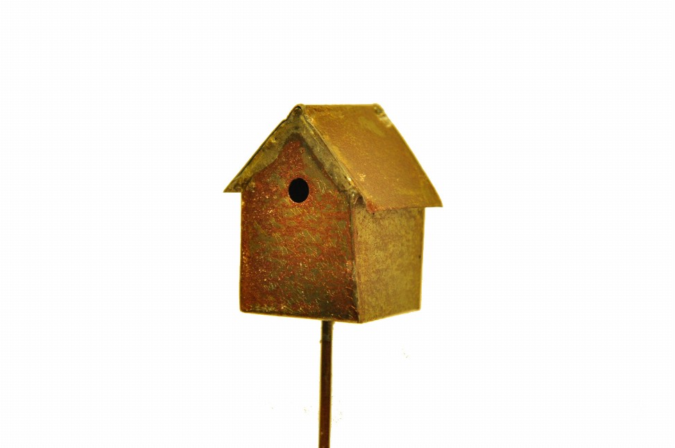 MiniGarden Fairy Garden Miniature Bird House Pick