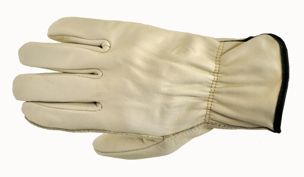 Premium Genuine Grain Cowhide Leather Work Gloves