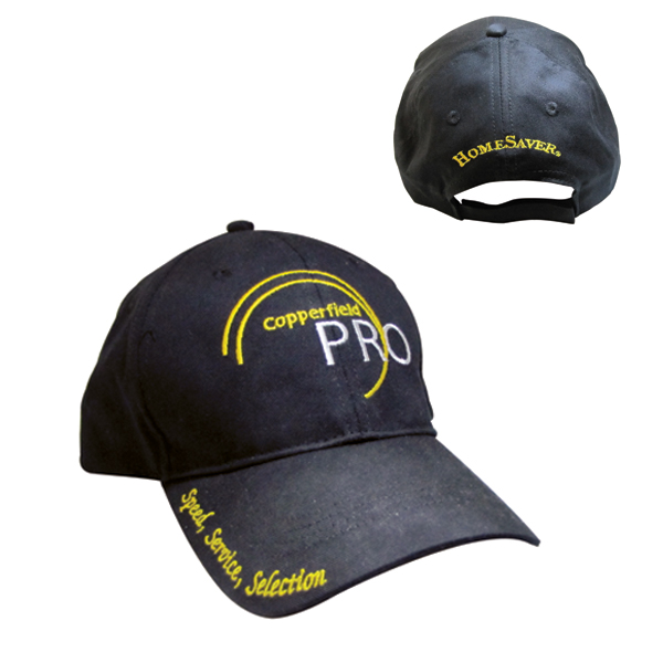 Copperfield Pro Black Baseball Style Cap