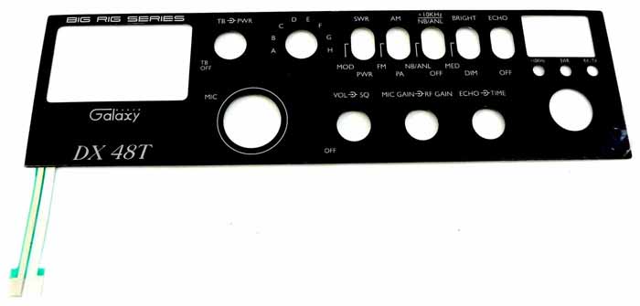 Luminescent Face Plate For The Dx48T