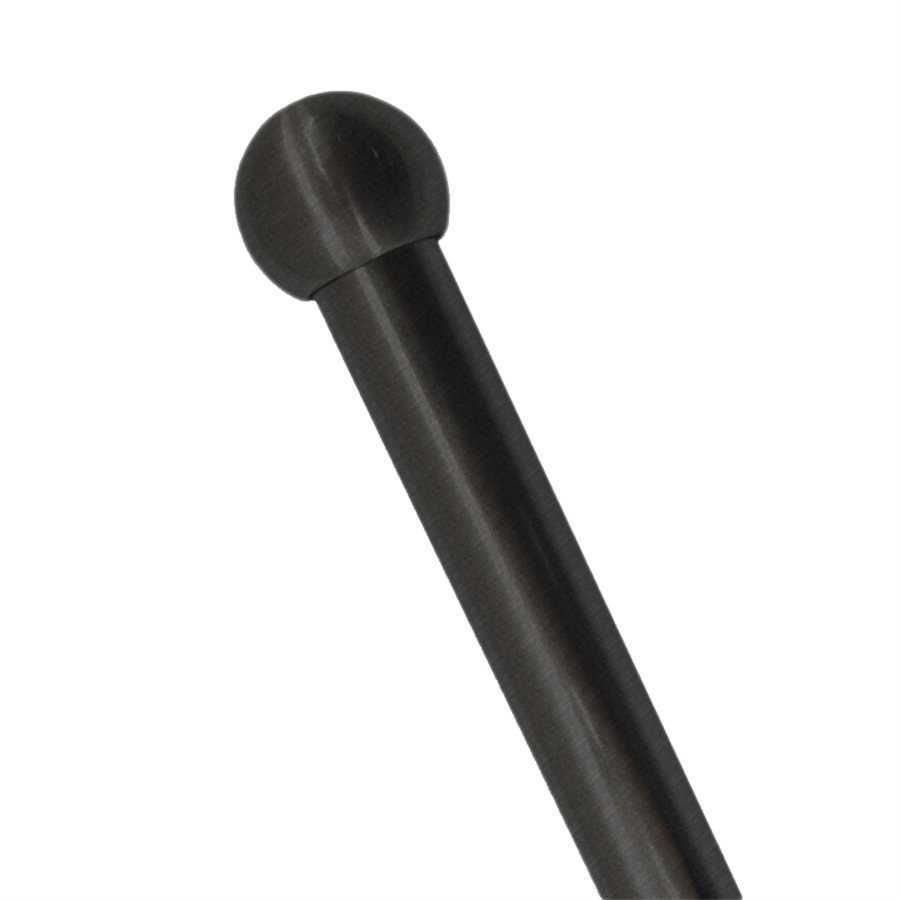 Ext Curtain Rod Black