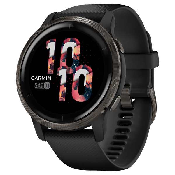 Venu 2 Slate Bezel W/ Black