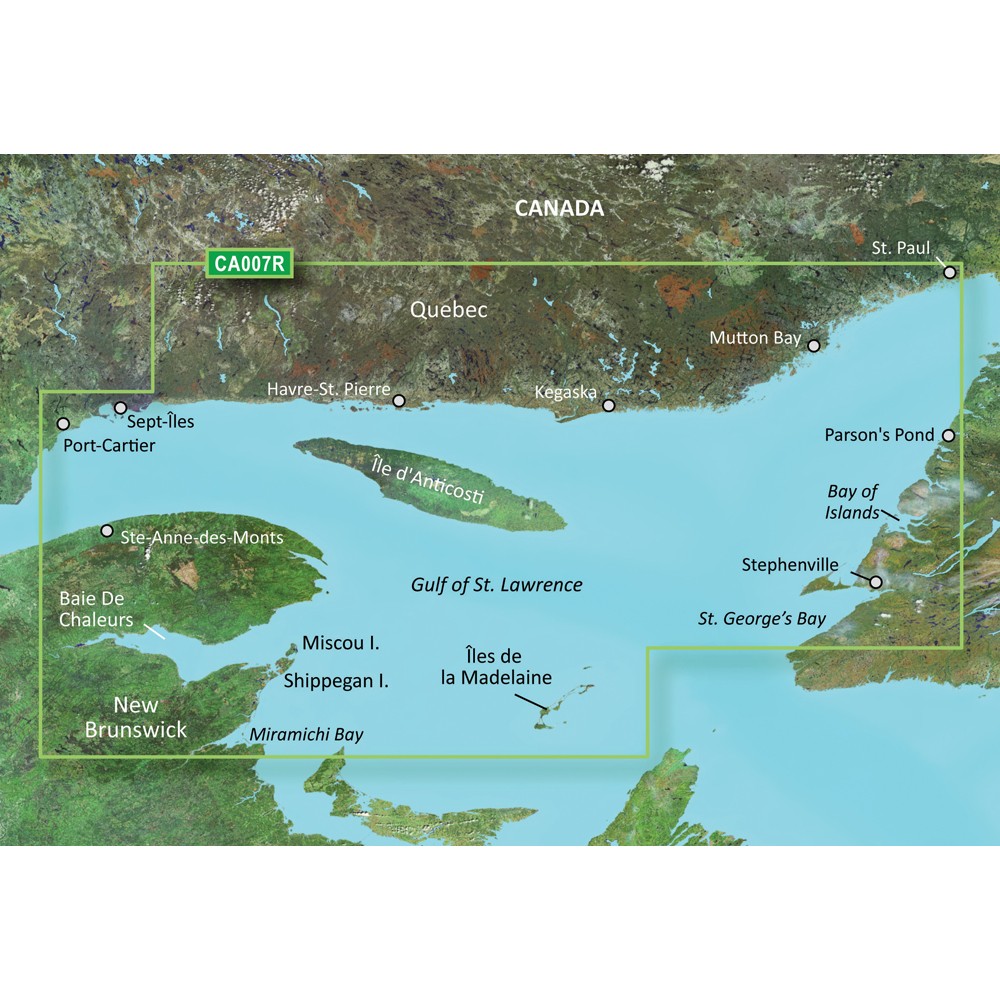 Garmin BlueChart g3 Vision HD - VCA007R - Les Mechins - St. George's Bay - microSD/SD