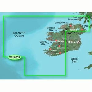 Garmin BlueChart g3 Vision HD - VEU005R - Ireland, West Coast - microSDSD