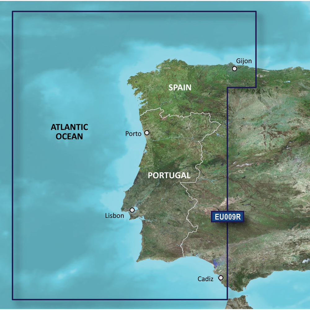 Garmin BlueChart g3 HD - HXEU009R - Portugal & Northwest Spain - microSD/SD