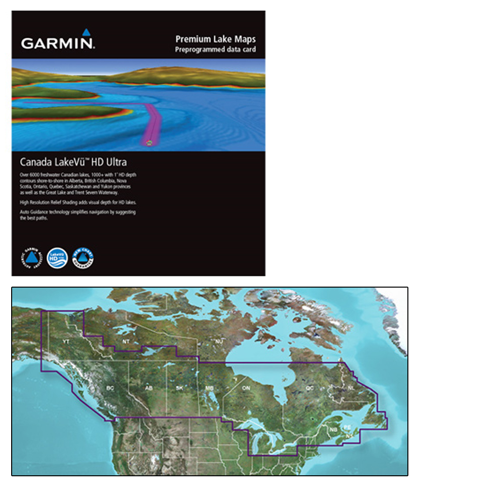 Garmin Canada LakeVü g3 Ultra - LVCA100F - microSD/SD