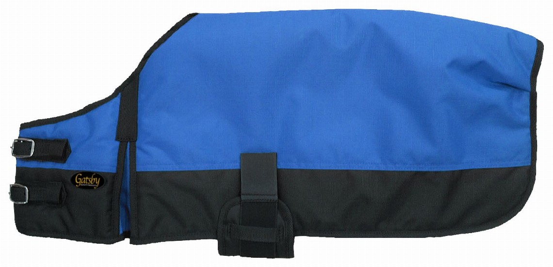 Gatsby 600D Ripstop Waterproof Dog Blanket Medium R. Blue / Black