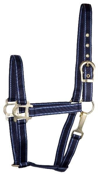 Gatsby Classic Nylon 2-Tone Halter - Cob Navy/Light Blue