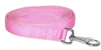 Gatsby Nylon Lead with Snap 6' Pink