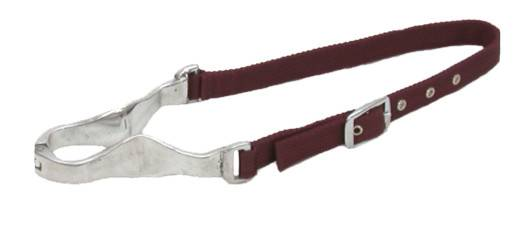 Gatsby Nylon Nutcracker Cribbing Strap - Burgundy