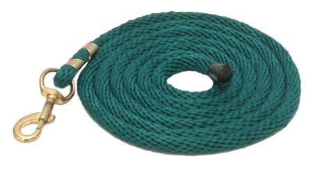 Gatsby Polypropylene 10' Lead with Snap 10' Teal