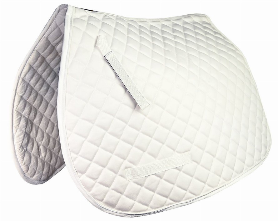 Gatsby Premium All-Purpose Saddle Pad 22" White