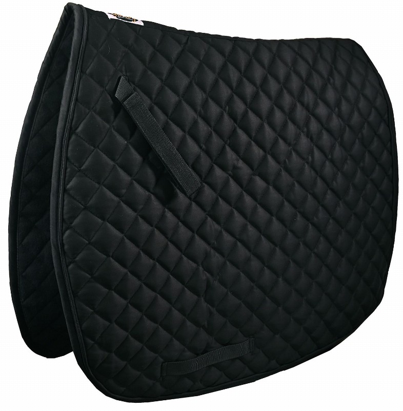 Gatsby Premium Dressage Saddle Pad 22" Black