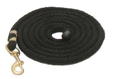 Gatsby Polypropylene 10' Lead with Snap 10' Black