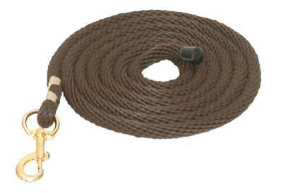 Gatsby Polypropylene 10' Lead with Snap 10' Brown