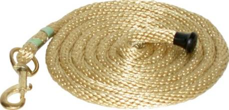 Gatsby Polypropylene 10' Lead with Snap 10' Gold