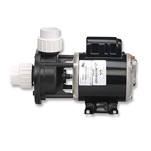 Circulation Pump, Aqua-Flo, CMCP, 1/15HP, CD, 1-Speed, 230V, 0.6A, 1-1/2"MBT, Includes Unions