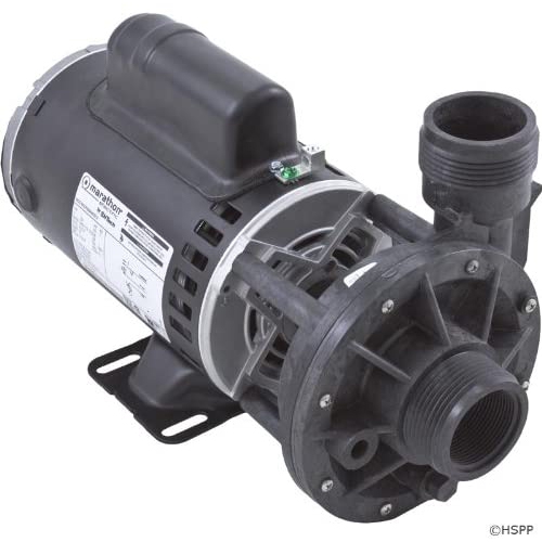 Pump, Aqua-Flo FMHP, 1.5HP, SD, 48-Frame, 2-Speed, 230V, 6.8/2.5A, 1-1/2"MBT, Includes Unions