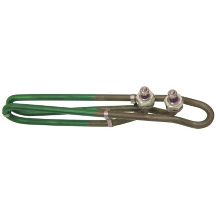 Heater Element, Flo-Thru, Double Bend, M7, Titanium, 4.5kW, 230V, 10" Immersion