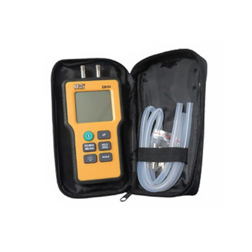 Manometer, Dual Input, EM152, Electronic w/Carrying Case