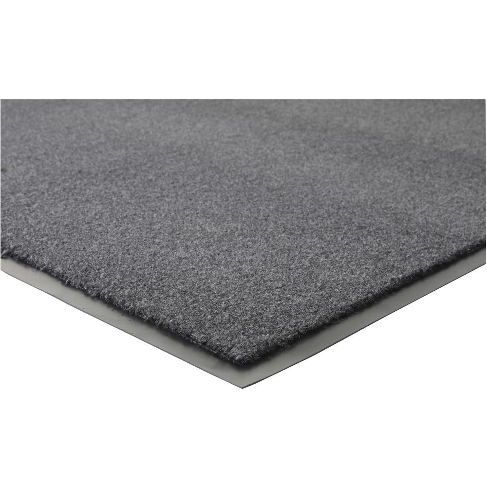 Genuine Joe Silver Series Indoor Walk-Off Mats - Warehouse, Indoor - 60" Length x 36" Width - Vinyl - Salt Pepper