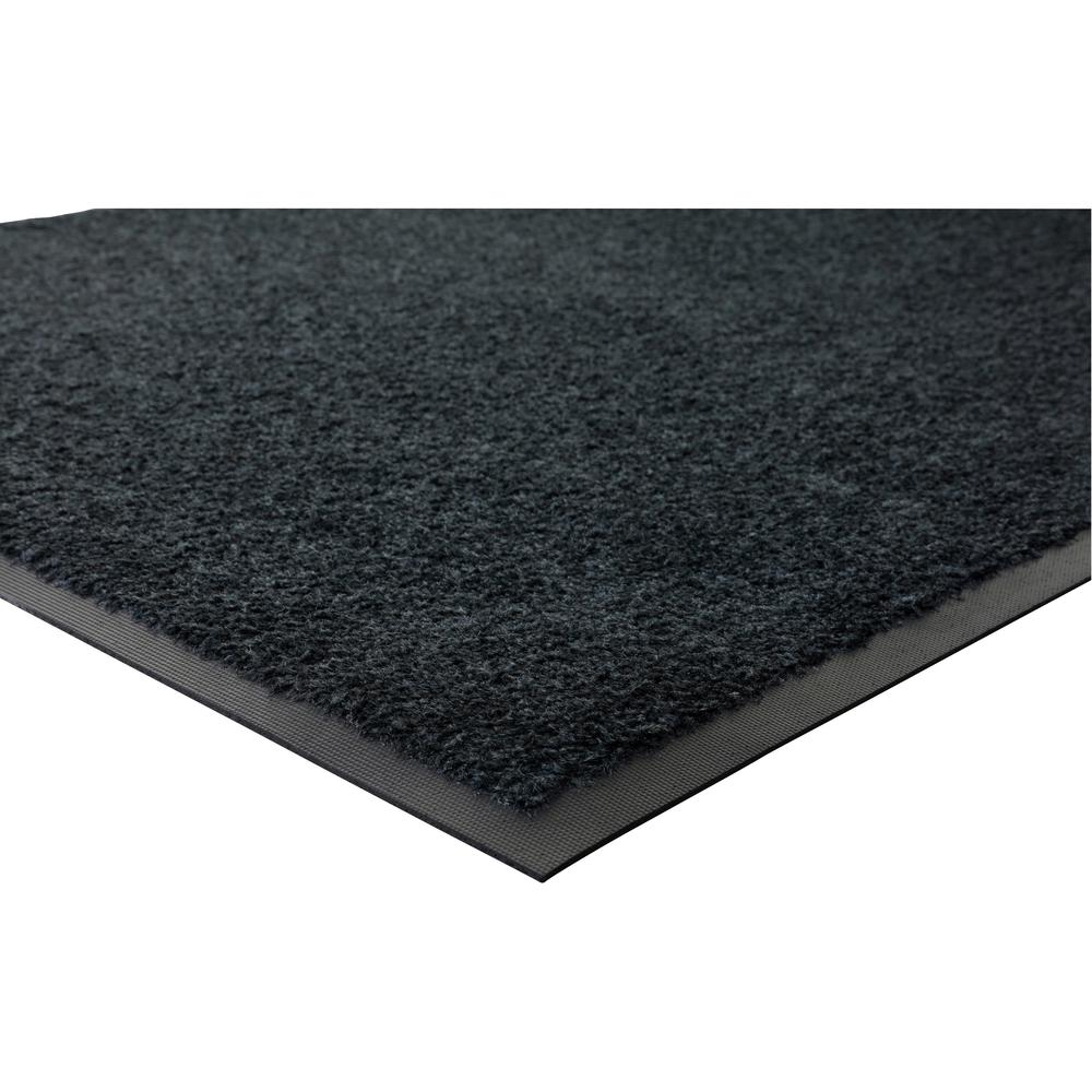 Genuine Joe Platinum Series Indoor Wiper Mats - Warehouse, Indoor - 56" Length x 33.50" Width - Nylon, Rubber - Gray