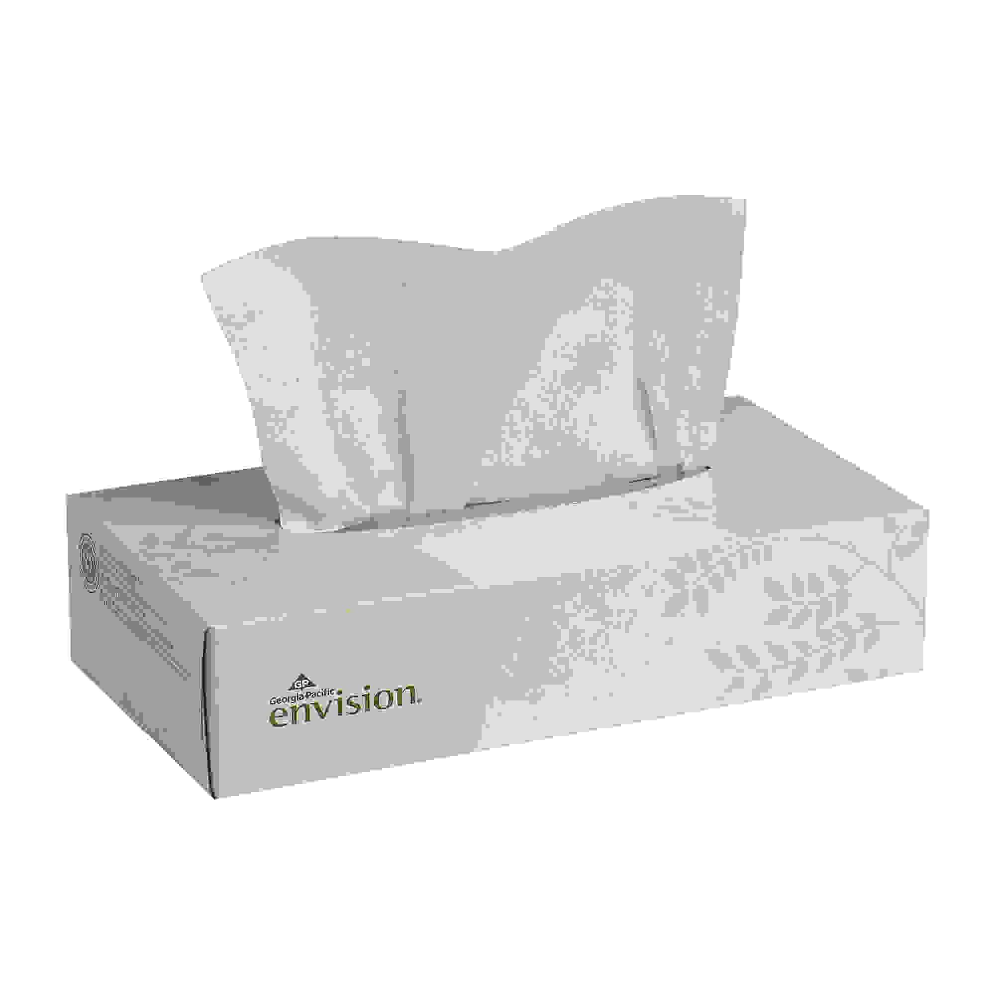 GP ENVISION FACIAL TISSUE 100 SHEETS PER BOX