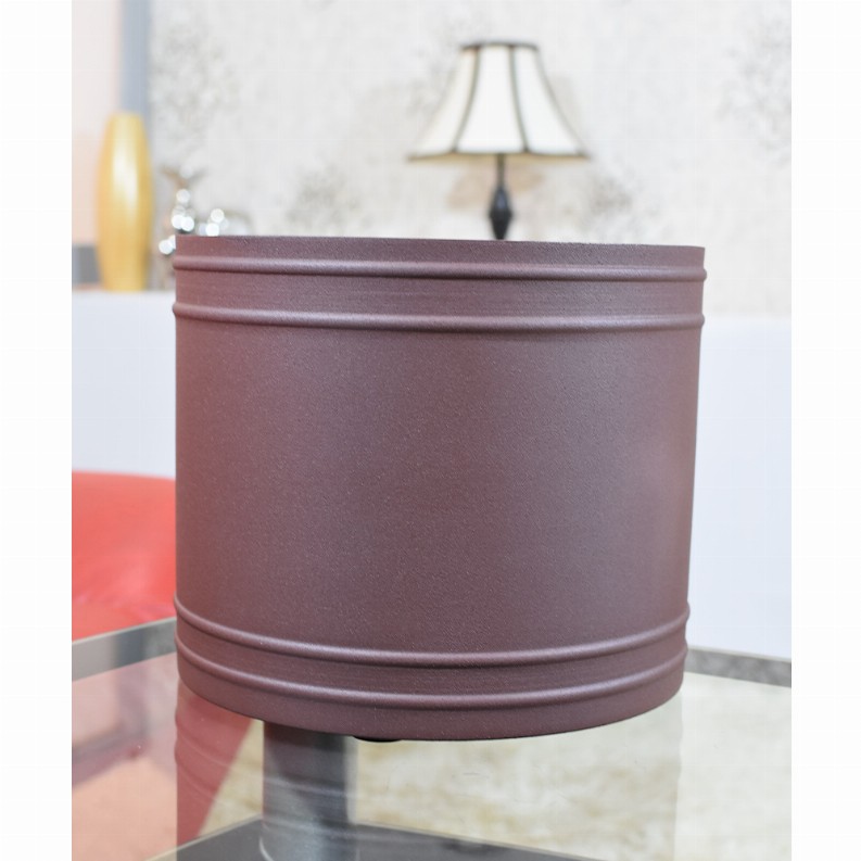 Handmade 100% Iron Round Modern Dark Rust Color Planters Pot