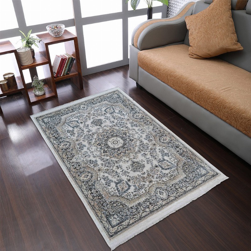 Rugsotic Carpets Machine Woven Crossweave Polyester Multicolor Area Rug Oriental - 4'8''x6'9'' Multicolor15