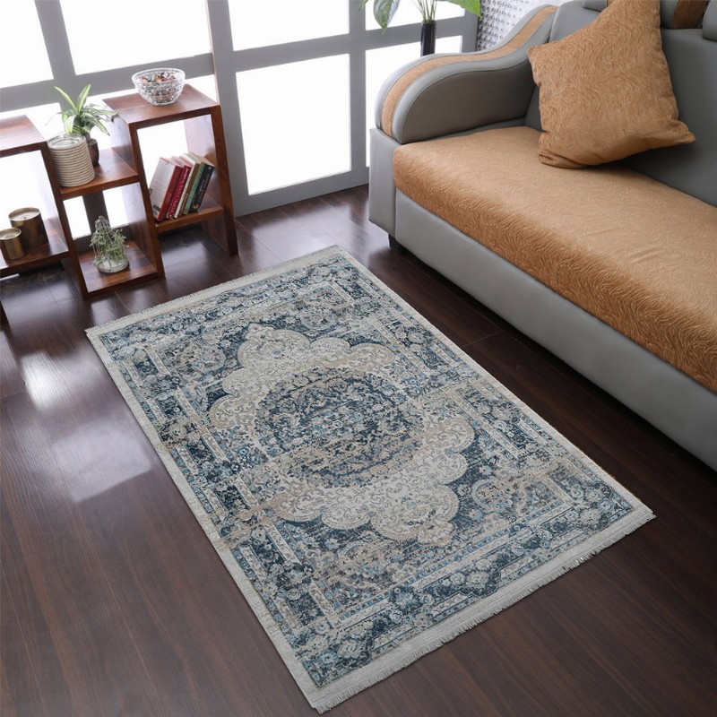 Rugsotic Carpets Machine Woven Crossweave Polyester Multicolor Area Rug Oriental - 1'8''x2'10'' Multicolor13