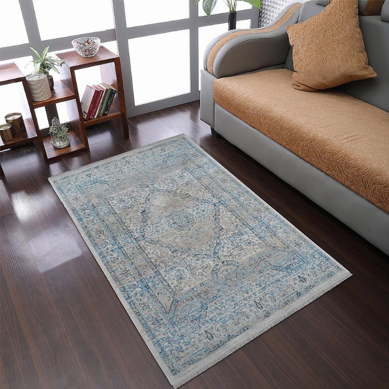Rugsotic Carpets Machine Woven Crossweave Polyester Multicolor Area Rug Oriental - 5'x7'10'' Multicolor8