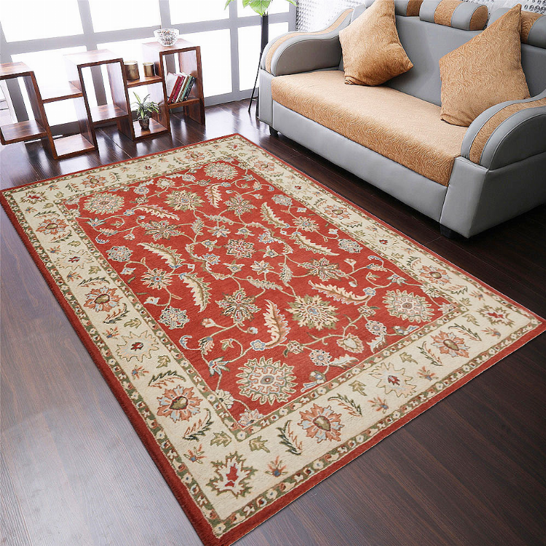 Rugsotic Carpets Hand Tufted Wool Area Rug Oriental