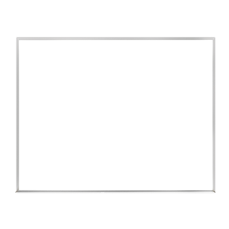 Ghent Non-Magnetic Whiteboard with Aluminum Frame, 2'H x 3'W