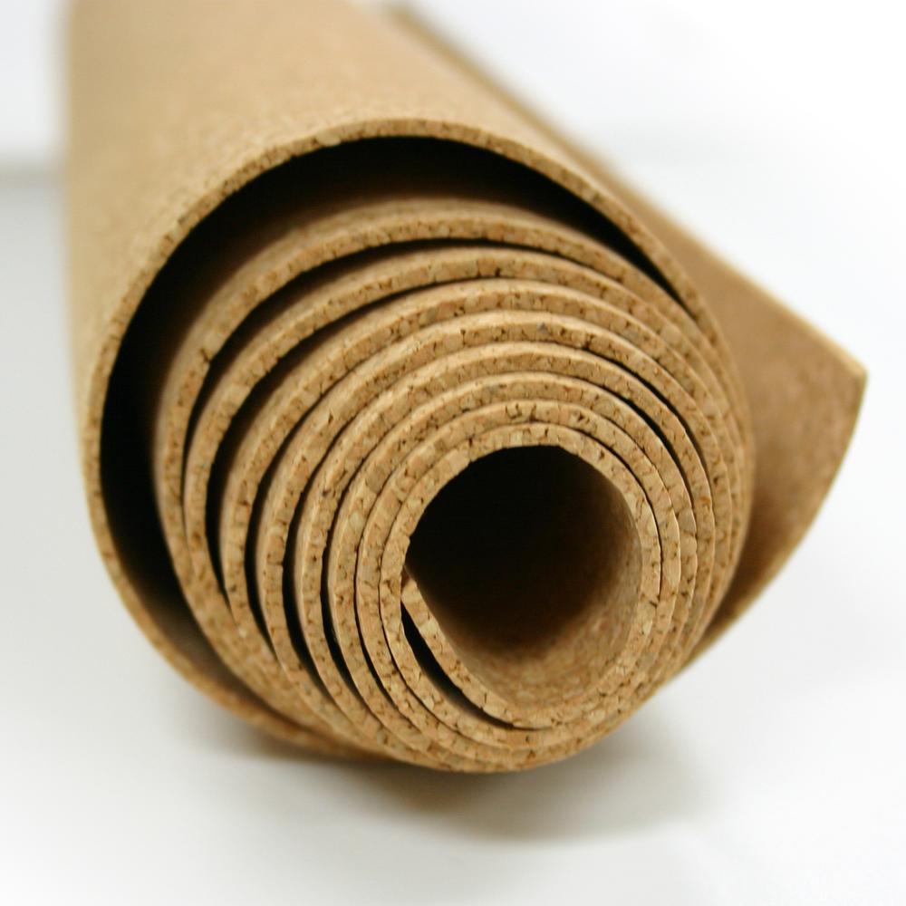 4'x24' 1/8" Natural Cork Roll