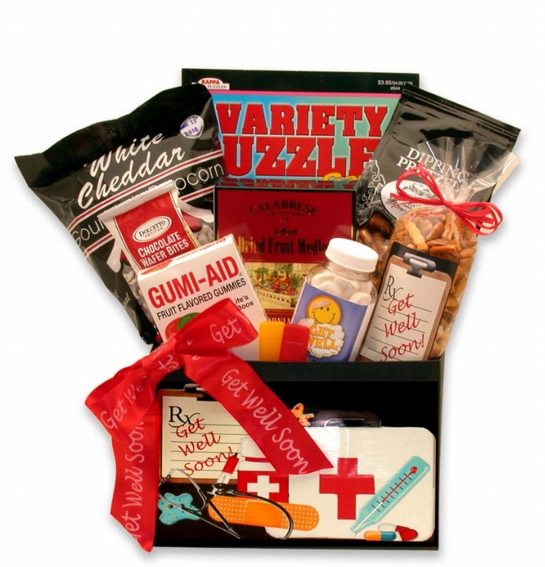 Get Well Gift Baskets - 16x12x8 inDoctor's Orders Get Well Gift Box #2