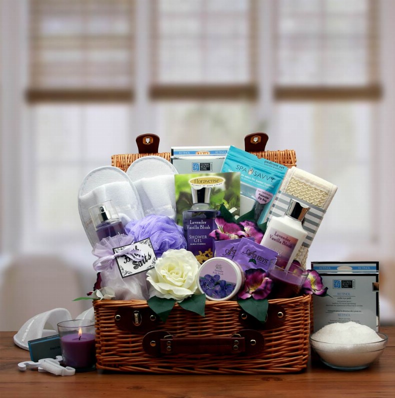 Gifts For Her - 15x15x12 inLavender Spa Gift Hamper
