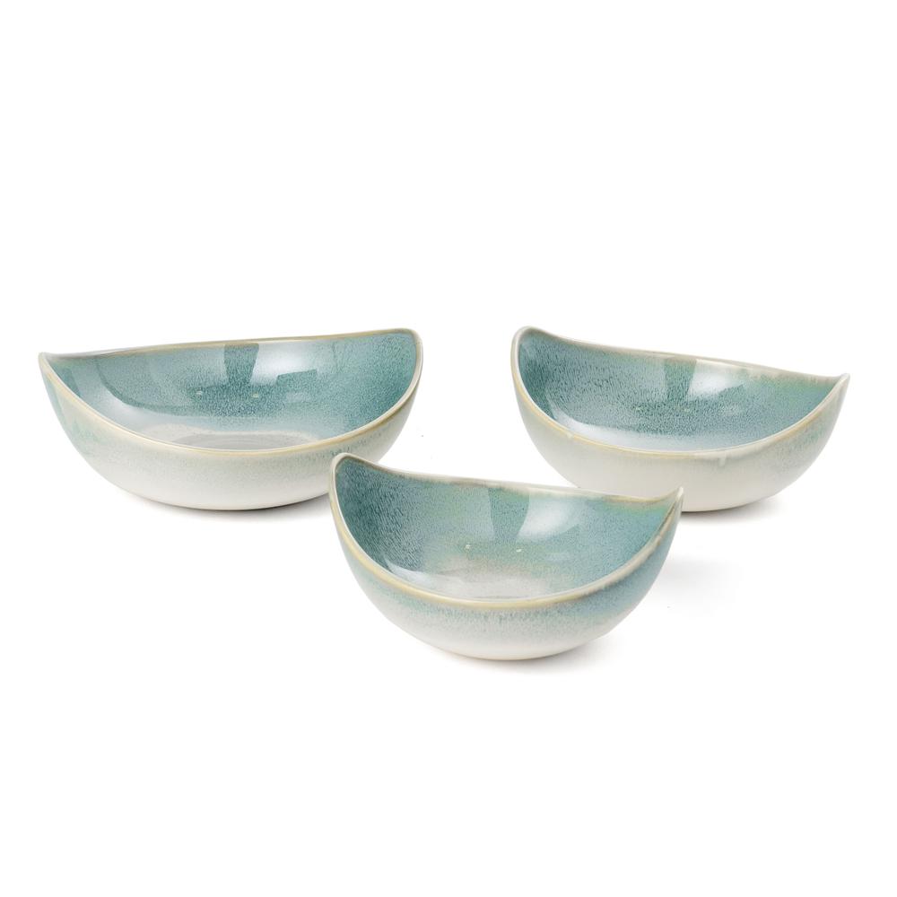 Dorian Decorative Ceramic Bowls, Set of 3