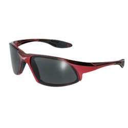 Code 8  Smoke Lense Red Frame