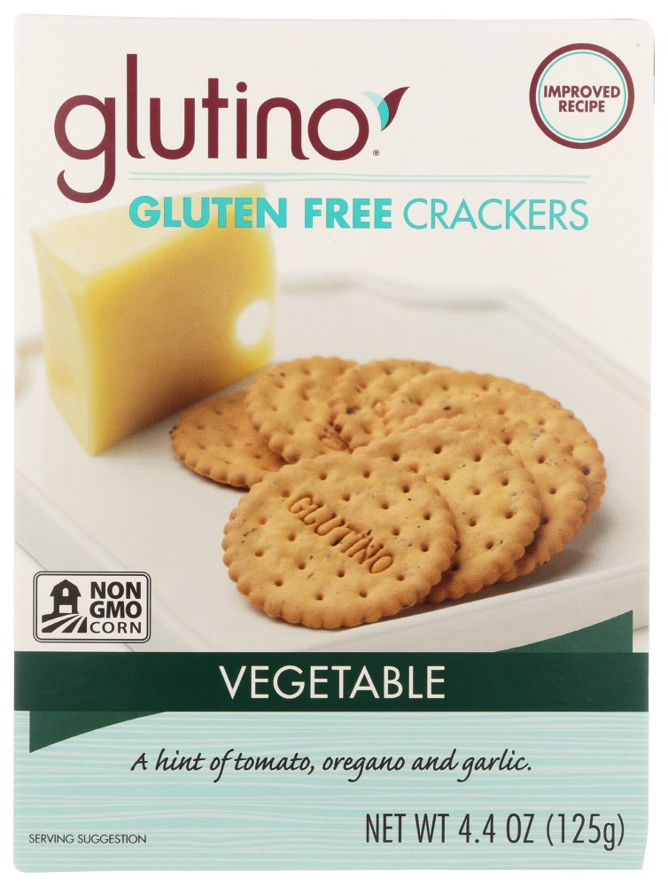 Glutino Vegetable Crackers (6x 4.4 Oz)