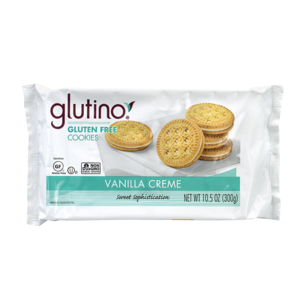 Glutino Vanilla Creme Cookies (12x10.6 Oz)