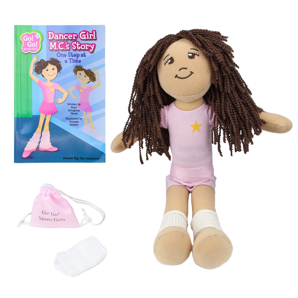 Dancer Girl M.C. Read & Play Doll and Book Set
