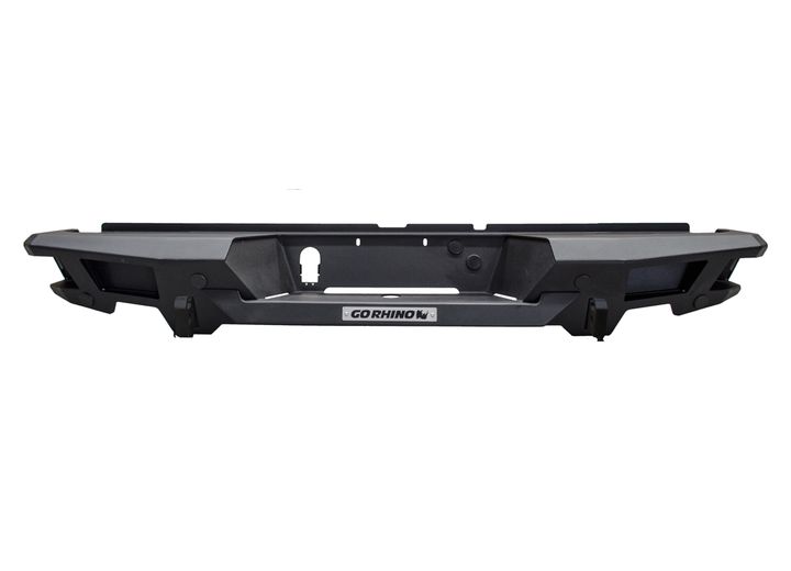 13-C RAM 1500 BR20 REAR BUMPER REPLACEMENT TEXTURED BLACK