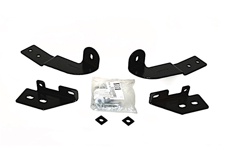 09-12 RAM 1500 RHINO CHARGER - RC2 BRACKETS - BLACK