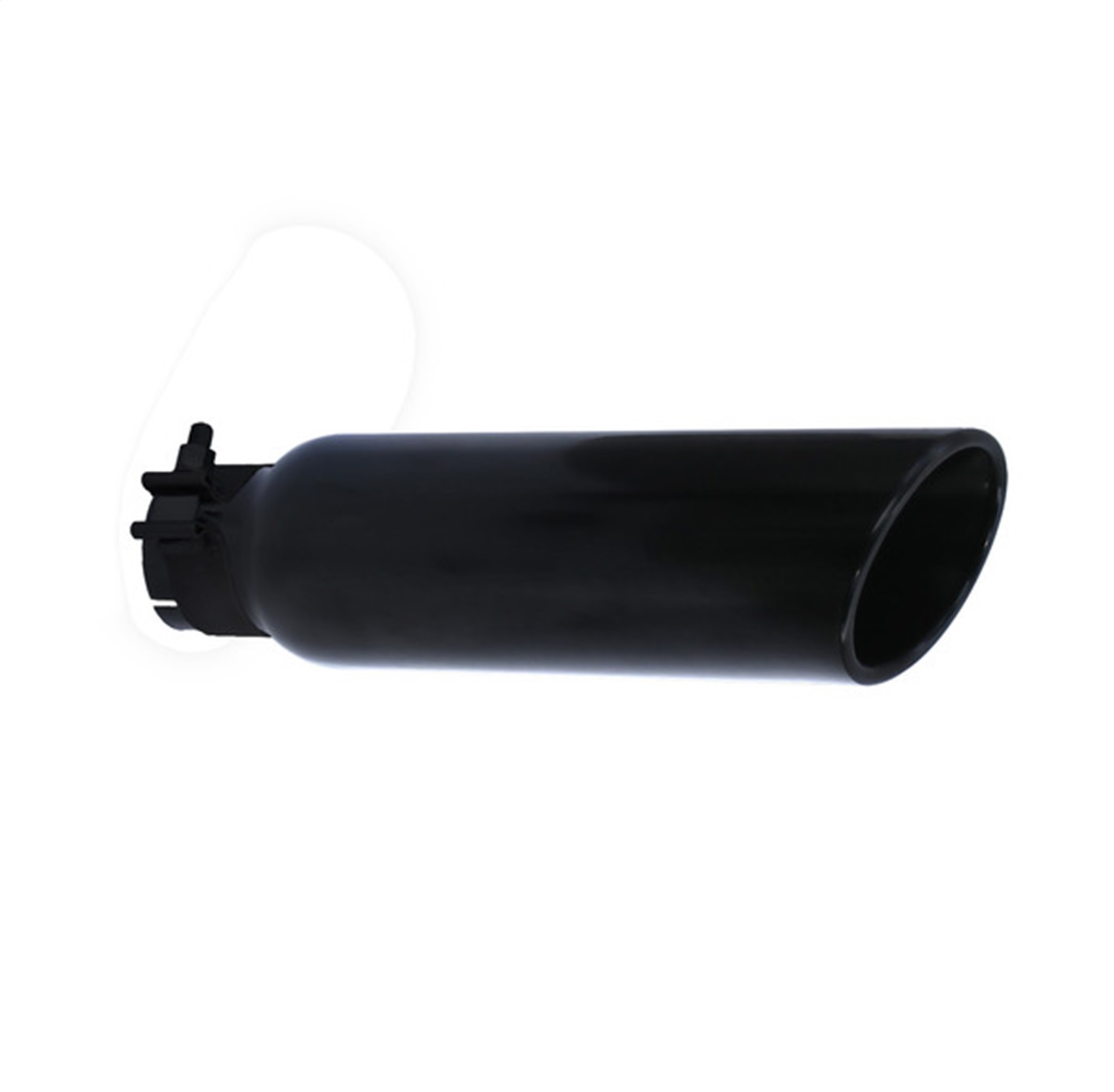 UNIVERSAL FOR 2 1/4IN DIAMETER EXHAUST TUBES EXHAUST TIPS BLACK