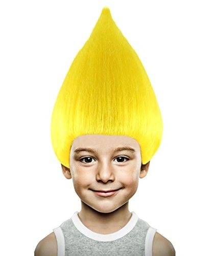 Yellow Troll Wig