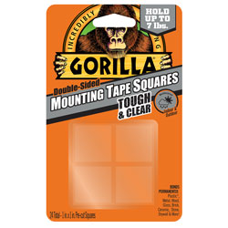 Gorilla Mounting Tape Squares