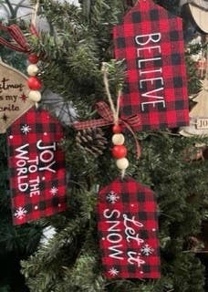 Gift Tag Ornament's